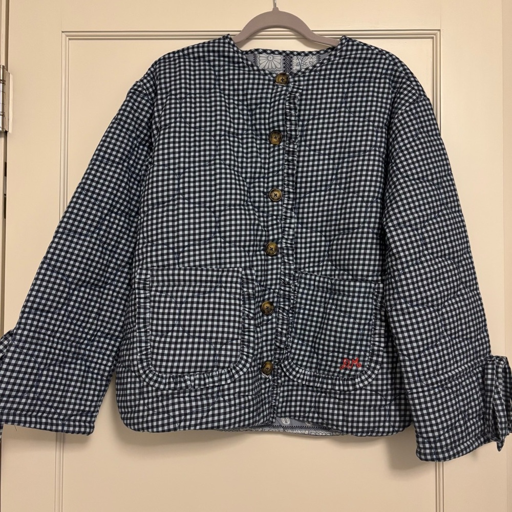 NWOT Damson Madder Dalton Quilted Jacket UK 6
